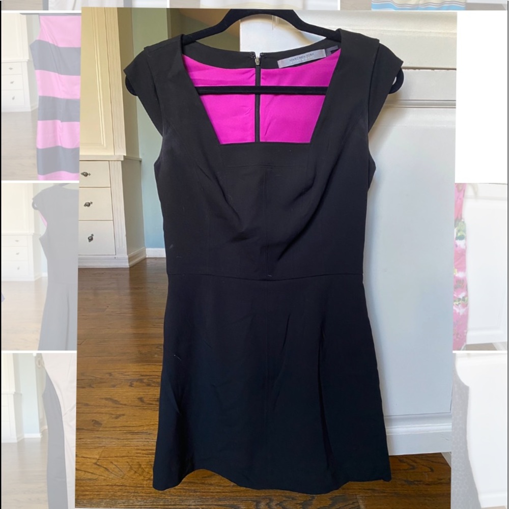 Andrew Marc little black dress, size 2
